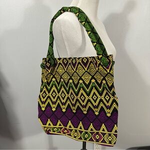 New Colorful Patterned Tote Bag